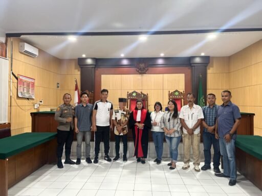 Gegara Bising Tengah Malam, SWAFP Dijatuhi Denda di Pengadilan Bitung