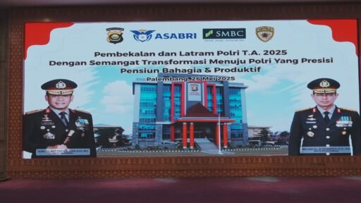 Wakapolda Sumsel buka pembekalan dan Latram Personel Polri & ASN T.A. 2025 yang akan Purna Tugas
