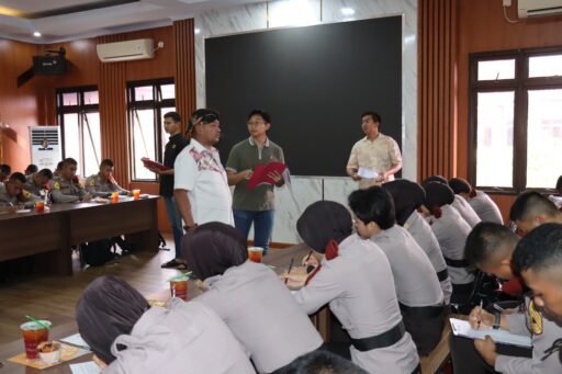 Uji Kecerdasan Dan Kecermatan, Kapolres Serang Review Materi Dasar Latja Siswa Taruna Taruni Akpol