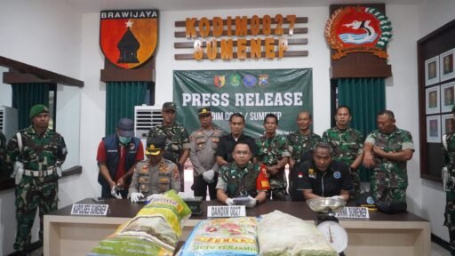 Dandim Letkol Yoyok Wahyudi Ungkap Penemuan Sabu-Sabu Seberat 35 Kilogram