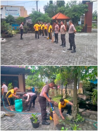 Polsek Ngimbang Laksanakan Giat Curvei Dalam Rangka Jum’at Curhat Di Mako Polsek Ngimbang