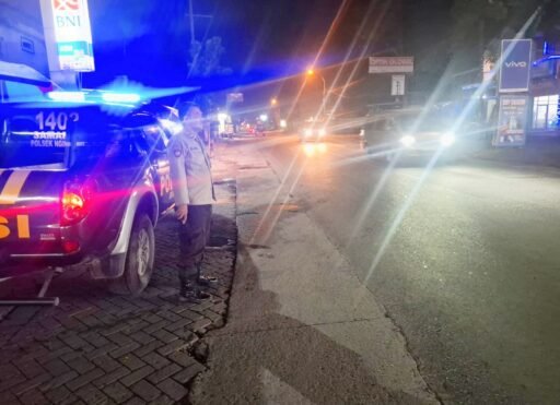 Patroli Blue Light Guna Cegah dan Tangkal 4C Dan Antisipasi Kejahatan di Wil. Poksek Ngimbang