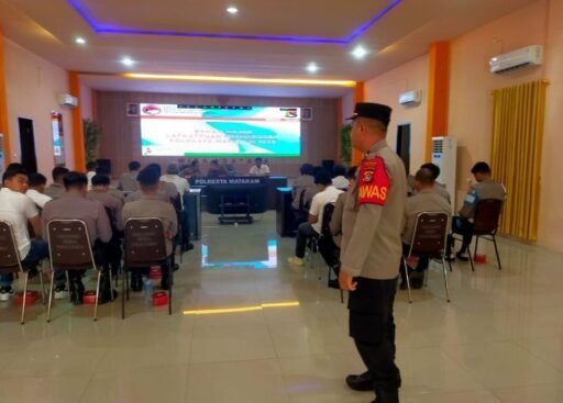 Satresnarkoba Polresta Mataram Gelar Pelatihan Peningkatan Kemampuan Personel Profesional
