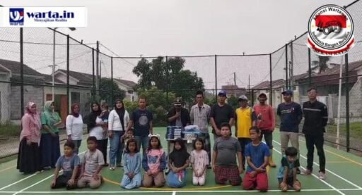 Dispora Kabupaten Bekasi Bangun Sor di RW 030 Perumahan ANR desa muktiwari kecamatan Cibitung