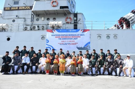 TNI AL Bersama BI Selenggarakan (ERB) Ekspedisi Rupiah Berdaulat Aceh 2025 Di Lanal Sabang