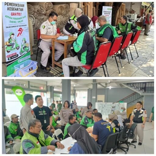 Biddokkes Polda Jatim Gelar Bakti Kesehatan Berkah Bagi Ribuan Ojol di Hari Bhayangkara ke 79
