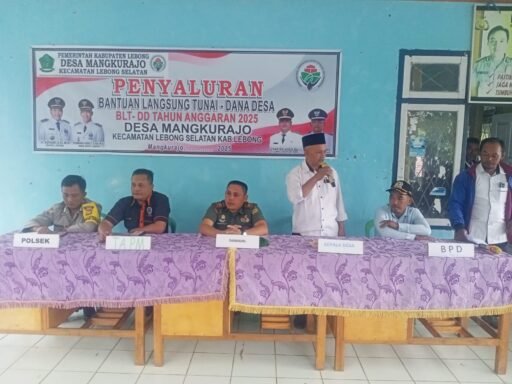 Wajah Penuh Senyum, 44 KPM Desa Mangkurajo Terima Bantuan Langsung Tunai TA. 2025.