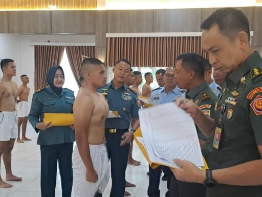 Persiapkan Calon Pemimpin Masa Depan TNI,Danlanal Dumai Hadiri Sidang Pantukhirda CATA Akademi TNI