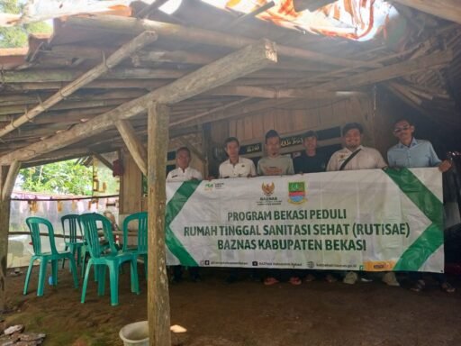 Progam Bedah Rumah pengajuan Lsm Prabhu Indonesia Jaya ditrima oleh BAZNAS Kabupaten Bekasi