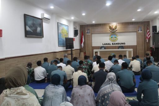 Lanal Bandung Gelar Doa Bersama Jelang Pelaksanaan Kasal Cup Tahun 2025