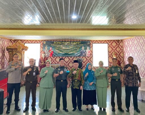 Pisah Sambut Dandim 0422, Wabup Lambar Smpaikn Apresiasi ats Sinergi Slama Satu Thun Enam Bulan.