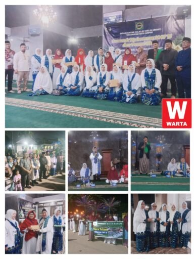 BKMT PC Batu Ampar Gelar Pawai Obor Sambut Tahun Baru Islam 1447 H, Diikuti 40 Group, MT dan TPQ