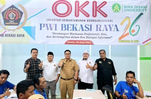 OKK PWI Bekasi Raya Angkatan 26: DPRD, Diskominfostandi, Satukan Visi Cetak Wartawan Profesional
