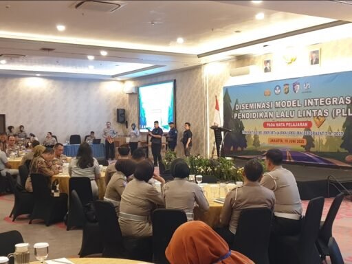 Sosialisasi Diseminasi Model Integrasi Pendidikan Lalu Lintas oleh Korlantas Polri