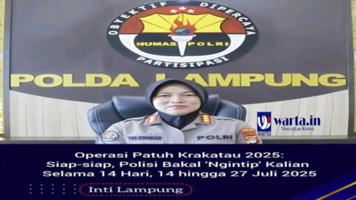 Operasi Patuh Krakatau 2025 Tinggal Hitung Hari, Polda Lmpung Imbau Msyrakt Tertib Berllu Lintas