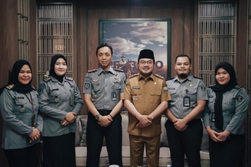 Kepala Rutan Kelas I Palembang dan Jajaran lakukan audiensi dengan Wakil Walikota Palembang