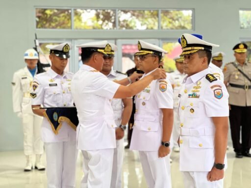Danlantamal IV Pimpin Rotasi Pemimpin Baru Lanal Dabo Singkep