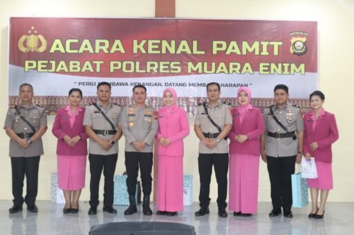 Kenal Pamit Pejabat Polres Muara Enim: Penuh Haru dan Semangat Kebersamaan