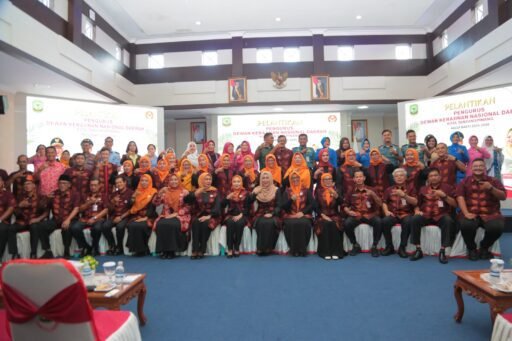 Lanal Bintan Hadiri Acara Pelantikan Pengurus Dekranasda Kota Tanjungpinang