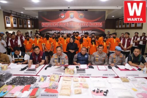 Polda Kepri Ungkap 26 Kasus Narkotika, Musnahkan Barang Bukti dan Selamatkan 100 Ribu Jiwa