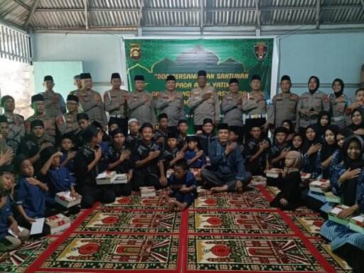 Bid propam Polda Sumsel Gelar Doa bersama & Santunan Anak Yatim