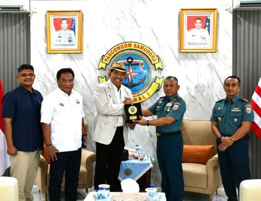 Tingkatkan Sinergitas Unsur Kemaritiman, Danlantamal I Terima Courtesy President (INAMPA)