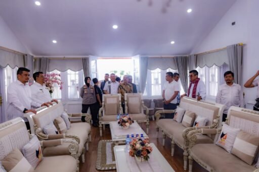 Serah Terima Aset Rumah Dinas Bupati Samosir di Hadiri Pangdam I/BB