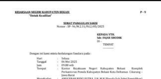 Kejari Cikarang Disorot Terkait Penanganan Dugaan Penyelewengan Dana Desa SumberJaya