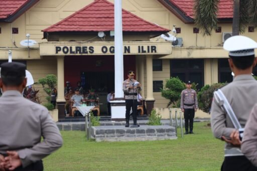APEL GELAR PASUKAN OPS PATUH MUSI 2025 DIGELAR DI MAPOLRES OGAN ILIR