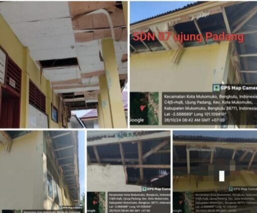 Gedung Sekolah Rusak, Pendidikan di Mukomuko Dipertanyakan