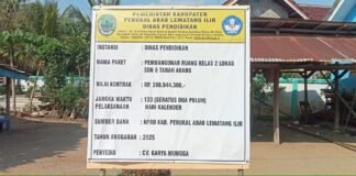 Siswa-siswi (SDN) 8 Desa cukup sangat senang dengan adanya RKB yang baru.