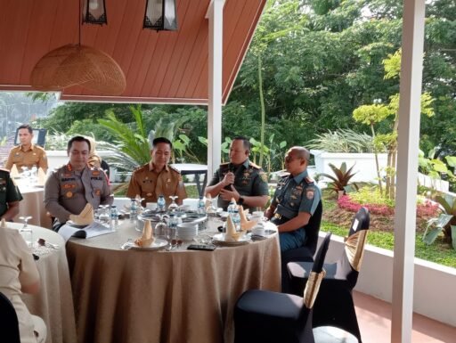 Forkopimda Palembang Gelar Rapat Koordinasi, Dandim 0418/Plg : Jaga Stabilitas dan Iklim Investasi