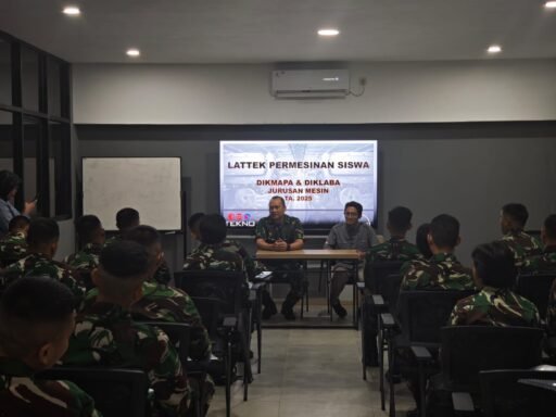 Siswa Dikmapa dan Dikmaba TNI AL Korps Teknik Ikuti Lattek Permesinan