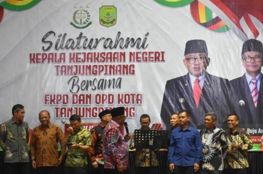 Danlanal Bintan Hadiri Acara Silaturahmi Kajari Tanjungpinang