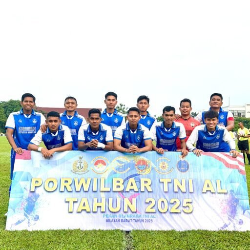 Membanggakan, Prajurit Lantamal I Raih Prestasi Pada Ajang Pekan Olahraga AL Wilayah Barat 2025