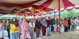 Dihadiri Ribuan Masyarakat, Robi Barus SE MAP Lakukan Reses di Medan Helvetia