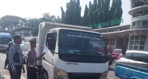 Himbauan Humanis Keselamatan Berlalu Lintas Jalan Harapan Indah