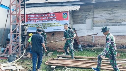 Progres Gemilang TMMD Reguler Ke-125 Kodim 0428/MM Membawa Harapan Baru bagi Masyarakat