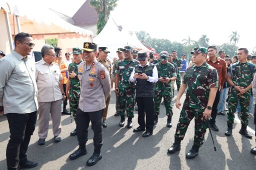 Dandim 0418/Palembang Hadiri Apel Kesiapsiagaan Karhutla Tahun 2025 di Griya Agung