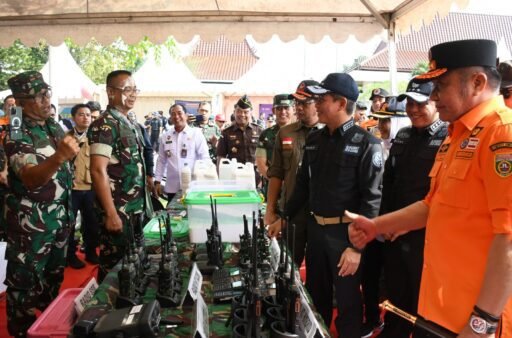 Danrem 044/Gapo Hadiri Apel Simulasi Karhutla Prov. Sumsel