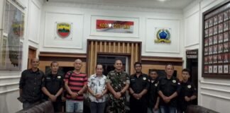 DPD II PKN Kabupaten Langkat Lakukan Silaturahmi ke Dandim 0203/Lkt