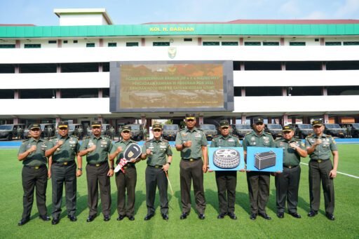 Kodam II/Sriwijaya Terima Jip Maung MV3 dari Kemhan RI