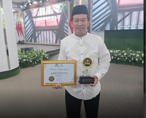Masjid Baitul Fatah Raih Penghargaan Kategori Ramah Pemuda di Ajang Masjid Award 2025