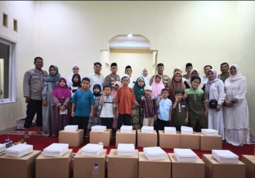 Polsek Bekasi Barat Resmikan Musholla Al-Jannah dan Santuni Anak Yatim
