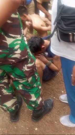 Dua Pencuri Motor Babak Belur Dihajar Massa di Dekat Terminal Kota Bekasi!