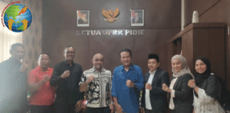 PW IWO Aceh, PD IWO pidie dan Ketua DPRK pidie perkuat silahturahmi