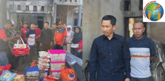 Pemkab Aceh Barat Berikan Dukungan Moral dan Materiil untuk Korban Kebakaran di Johan Pahlawan