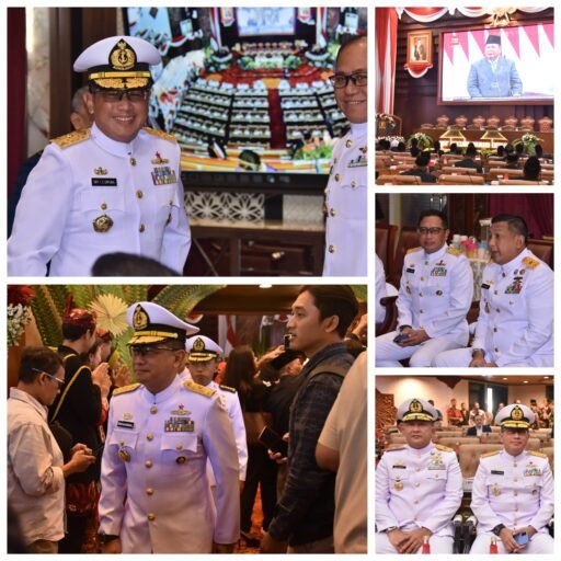 Dirdok Kodiklatal Hadiri Pidato Kenegaraan Presiden Prabowo di DPRD Jatim