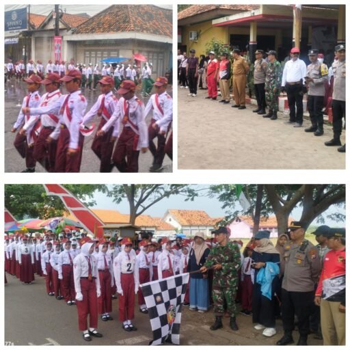 Lomba Gerak Jalan Warnai Semarak HUT RI ke-80 di Kecamatan Kwanyar