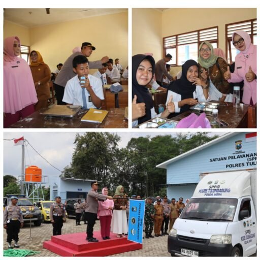 SPPG Polres Tulungagung Resmi Beroperasi, Layani 3.047 Penerima Manfaat MBG